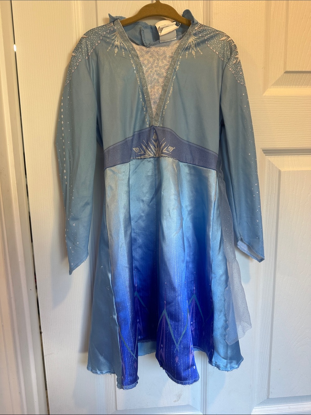Disney Elsa Frozen 1 Light-to-Dark Blue Ombre Princess Dress